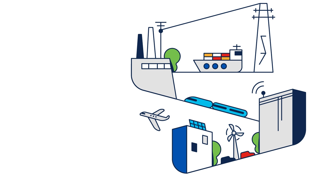 Illustration des secteurs d'activité