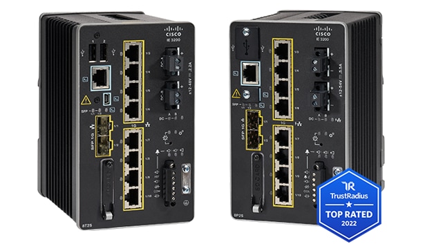 Cisco Catalyst IE3200 Rugged Series switches
