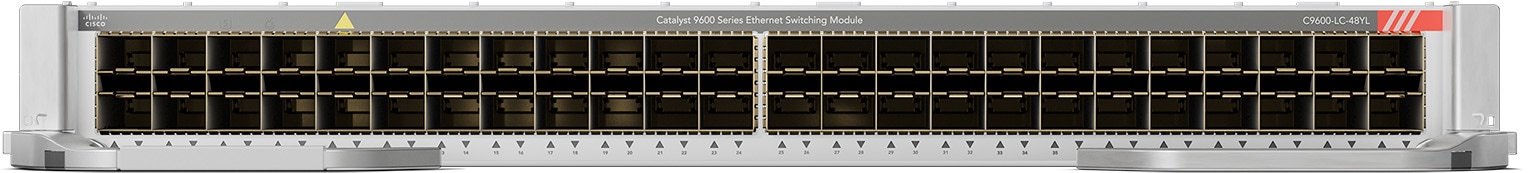 Cisco Catalyst 9600 Series 48-Port 503 /25GE/10GE/1GE line card (C9600-LC-48YL) 