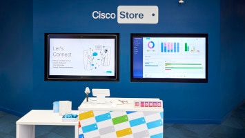 Cisco Store with dashboard analytics